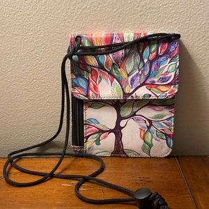 Tree of life travel wallet
